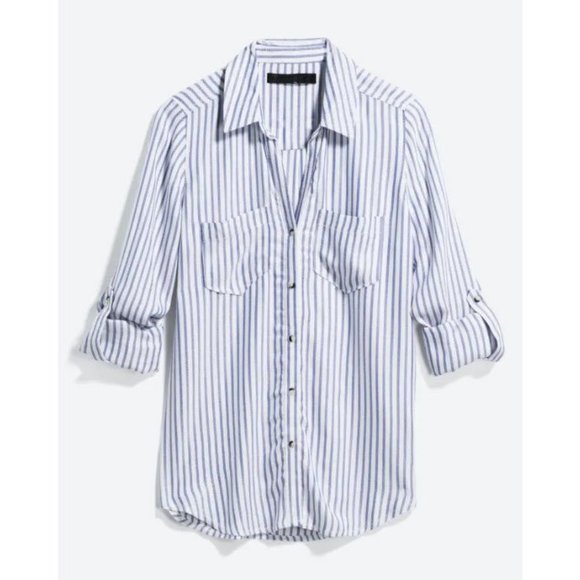TINSEL Hattie Button Down Top - Women's SIZE XS - Picture 1 of 7